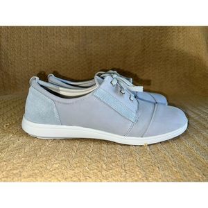 SAS Women's Light Blue Lace-Up Casual Flats